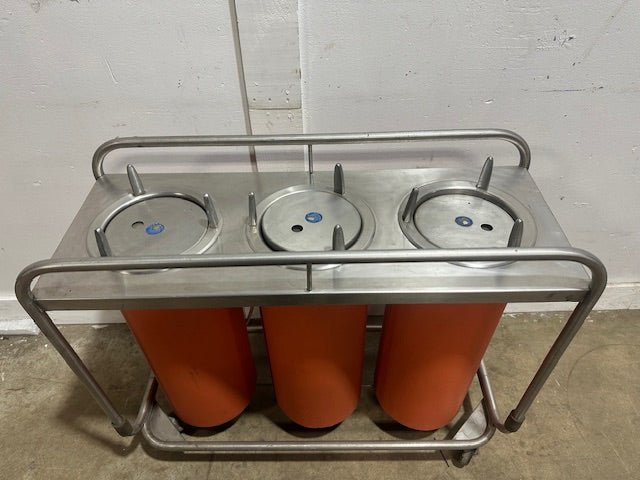"ALCO EDS03 - 863H" COMMERCIAL 3 COMPARTMENTS 8 1/2" DISH/PLATE WARMER/DISPENSER - Second Life - Equipment - #collection_name#
