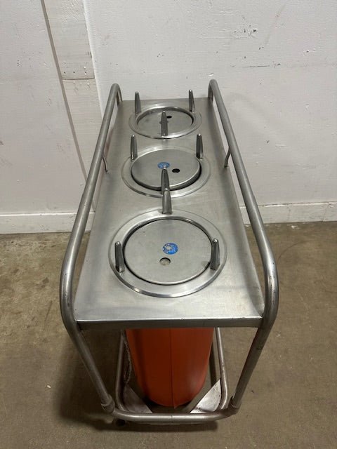 "ALCO EDS03 - 863H" COMMERCIAL 3 COMPARTMENTS 8 1/2" DISH/PLATE WARMER/DISPENSER - Second Life - Equipment - #collection_name#