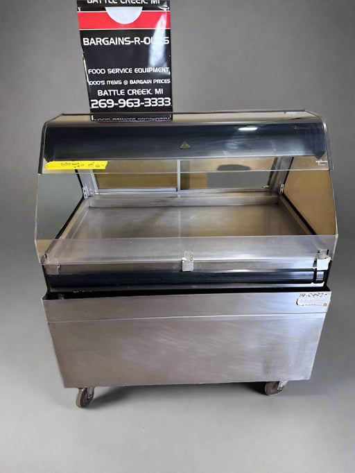 ALTO SHAAM ELECTRIC HEATED HALO/CONNECTION SELF SERVICE FOOD DISPLAY W/ CABINET STORAGE - Bargains R Ours - #collection_name#