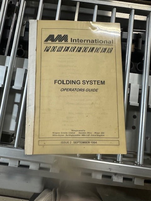 AM INTERNATIONAL FOLDING SYSTEM S/N: 013858X64F - Bargains R Ours - #collection_name#