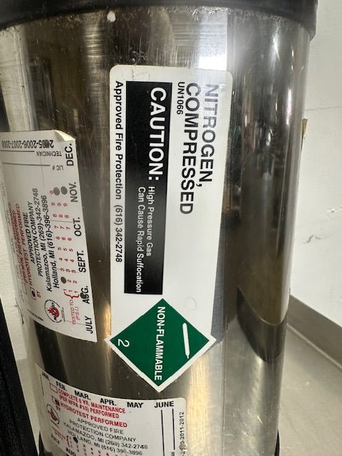 "Amerex 260" 6 Liter Class K Wet Chemical Fire Extinguisher for Kitchen Use - Second Life - Equipment - collection_name