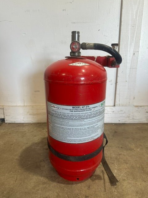 "AMEREX MODEL KP375" 3.75 GALLON WET CHEMICAL FIRE SUPPRESSION SYSTEM - Second Life-Equipment-collection_name
