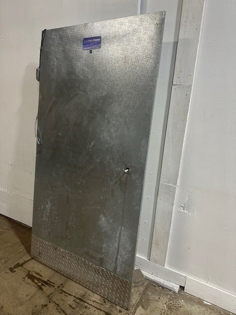 "AMERICAN COOLER" COMMERCIAL 82"x42.5" WALK - IN COOLER/FREEZER DOOR W/KICK PLATE - Second Life - Equipment - collection_name