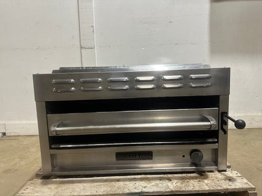 "AMERICAN RANGE" 36" W Natural Gas CHEESE MELTER SALAMANDER BROILER W/GREASE PAN - Second Life - Equipment - collection_name