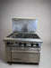 "AMERICAN RANGE" NAT GAS 6 BURNERS STOVE WITH STANDARD OVEN - Bargains R Ours - #collection_name#