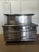 "AMERICAN RANGE"COMMERCIAL N GAS 60"W GRIDDLE WITH DOUBLE OVEN ON CASTERS - Second Life-Equipment-collection_name