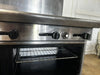 "AMERICAN RANGE"COMMERCIAL N GAS 60"W GRIDDLE WITH DOUBLE OVEN ON CASTERS - Second Life-Equipment-collection_name