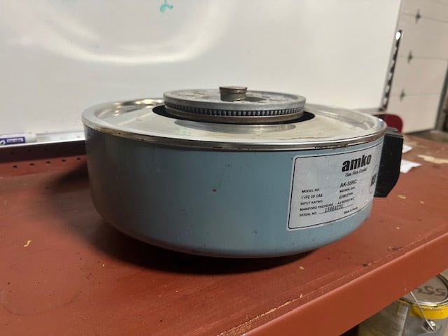"AMKO AK - 55RC" natural gas rice cooker base, 35000 btu/hr - Second Life - Equipment - collection_name
