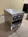 AMTEKCO STAINLESS STEEL SEMI ENCLOSED BEVERAGE EQUIPMENT STAND TABLE ON LEGS WITH CUP DISPENSER AND STORAGE COMPARTMENT - Bargains R Ours - #collection_name#