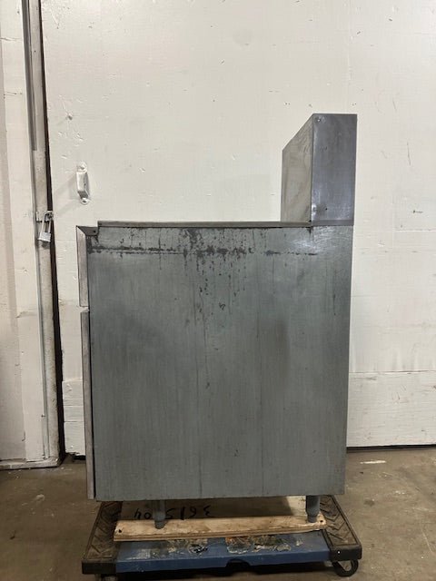 "ANETS SLG 40" N GAS COMMERCIAL DEEP FRYER ON LEGS, 40LBS 90,000BTU - Second Life - Equipment - collection_name