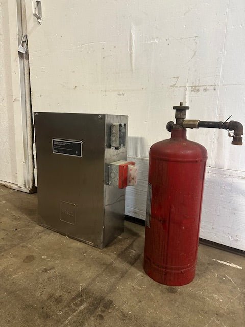 "ANSUL R - 102"COMMERCIAL WET CHEMICAL FIRE SUPPRESSION SYSTEM - Second Life - Equipment - collection_name