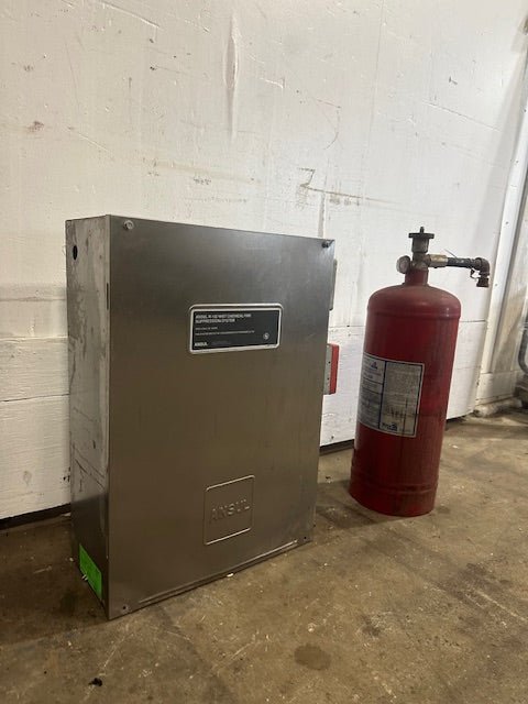 "ANSUL R - 102"COMMERCIAL WET CHEMICAL FIRE SUPPRESSION SYSTEM - Second Life - Equipment - collection_name