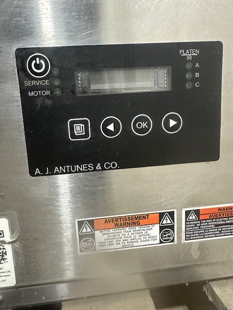 ANTUNES HCT - 5H 208 1ph HORIZONTAL CONTACT BUN TOASTER - Second Life - Equipment - collection_name