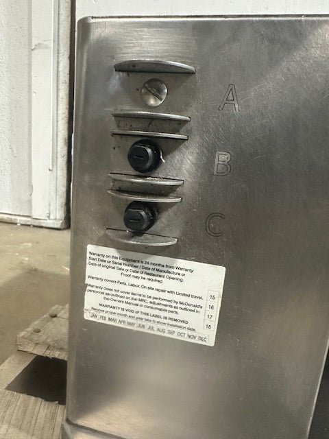 ANTUNES HCT - 5H 208 1ph HORIZONTAL CONTACT BUN TOASTER - Second Life - Equipment - collection_name