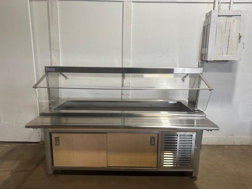 "ATLAS 8LC - 5 - RM - BU"COMMERCIAL REFRIGERATED BUFFET TABLE WITH STORAGE CABINET,1PH - Second Life - Equipment - collection_name