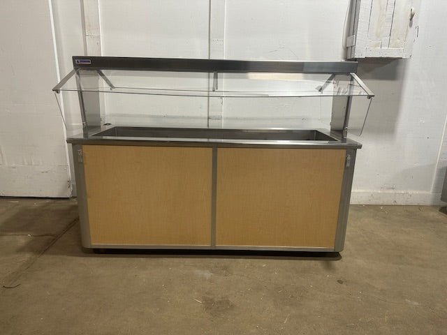 "ATLAS 8LC - 5 - RM - BU"COMMERCIAL REFRIGERATED BUFFET TABLE WITH STORAGE CABINET,1PH - Second Life - Equipment - collection_name