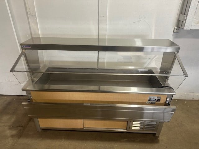 "ATLAS 8LC - 5 - RM - BU"COMMERCIAL REFRIGERATED BUFFET TABLE WITH STORAGE CABINET,1PH - Second Life - Equipment - collection_name