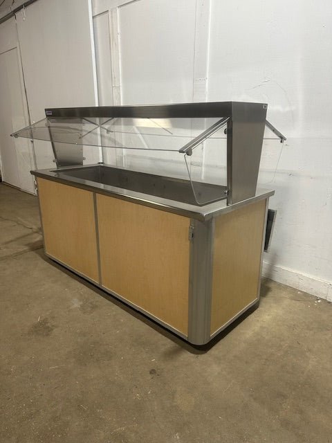 "ATLAS 8LC - 5 - RM - BU"COMMERCIAL REFRIGERATED BUFFET TABLE WITH STORAGE CABINET,1PH - Second Life - Equipment - collection_name