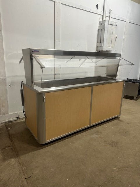 "ATLAS 8LC - 5 - RM - BU"COMMERCIAL REFRIGERATED BUFFET TABLE WITH STORAGE CABINET,1PH - Second Life - Equipment - collection_name