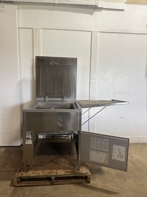 "BAXTER SP155G - M2424"H.D COMMERCIAL 24x24" NATURAL GAS DONUT FRYER W/ 2 RACKS - Second Life - Equipment - collection_name