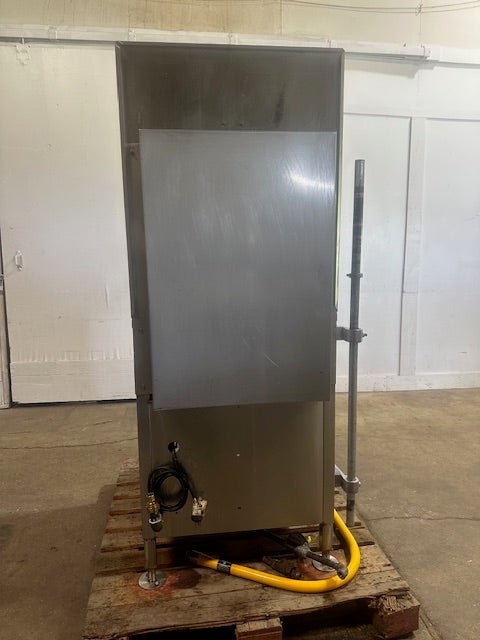 BELSHAW 718 CG DONUT FRYER NAT GAS 44,000 BTU W/ 18" x 26" FRYING AREA INCLUDES ONE SCREEN AND GAS HOSE - Second Life - Equipment - collection_name