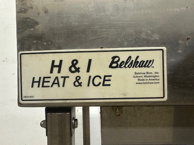 Belshaw Heat Ice, H&I - 2 STAINLESS STEEL DONUT ICYING TABLE ON STAND 115V - Second Life - Equipment - collection_name