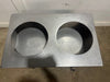 Belshaw Heat Ice, H&I - 2 STAINLESS STEEL DONUT ICYING TABLE ON STAND 115V - Second Life - Equipment - collection_name