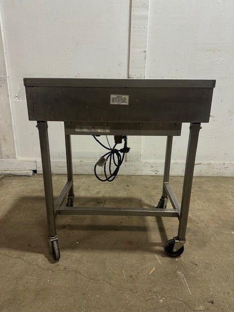Belshaw Heat Ice, H&I - 2 STAINLESS STEEL DONUT ICYING TABLE ON STAND 115V - Second Life - Equipment - collection_name