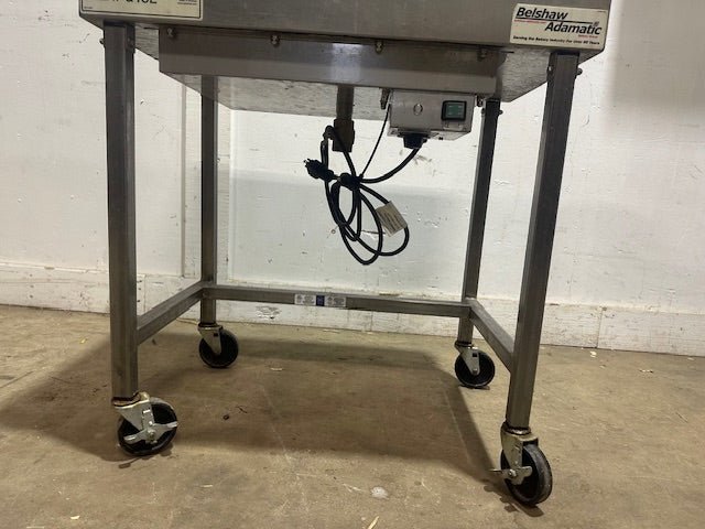Belshaw Heat Ice, H&I - 2 STAINLESS STEEL DONUT ICYING TABLE ON STAND 115V - Second Life - Equipment - collection_name