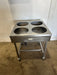 Belshaw Heat Ice, H&I - 4 STAINLESS STEEL DONUT ICYING TABLE ON STAND 208V, 1PH - Second Life - Equipment - collection_name