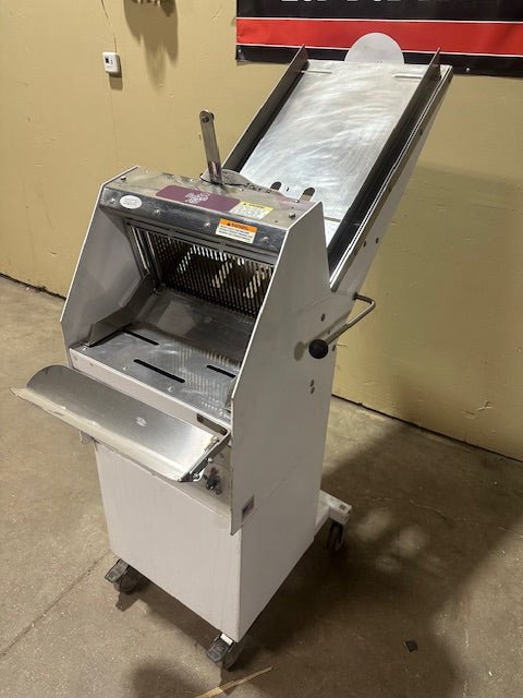 "BERKEL" H.D COMMERCIAL BREAD SLICER GRAVITY FEED WITH CHUTE - Bargains R Ours - #collection_name#