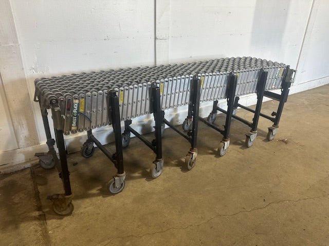 BEST FLEX 200 EXPANDABLE FLEXIBLE GRAVITY SKATEWHEEL CONVEYOR 75"L TO 294"L EXP - Second Life - Equipment - collection_name