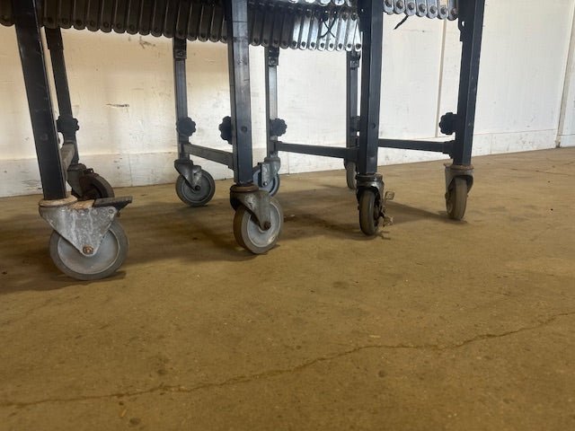 BEST FLEX 200 EXPANDABLE FLEXIBLE GRAVITY SKATEWHEEL CONVEYOR 75"L TO 294"L EXP - Second Life - Equipment - collection_name