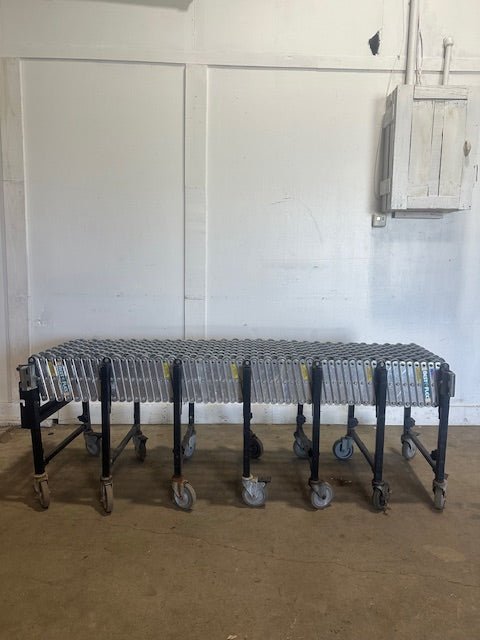 BEST FLEX 200 EXPANDABLE FLEXIBLE GRAVITY SKATEWHEEL CONVEYOR 75"L TO 294"L EXP - Second Life - Equipment - collection_name