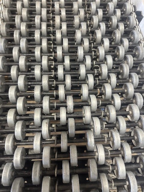 BEST FLEX 200 EXPANDABLE FLEXIBLE GRAVITY SKATEWHEEL CONVEYOR 75"L TO 294"L EXP - Second Life - Equipment - collection_name