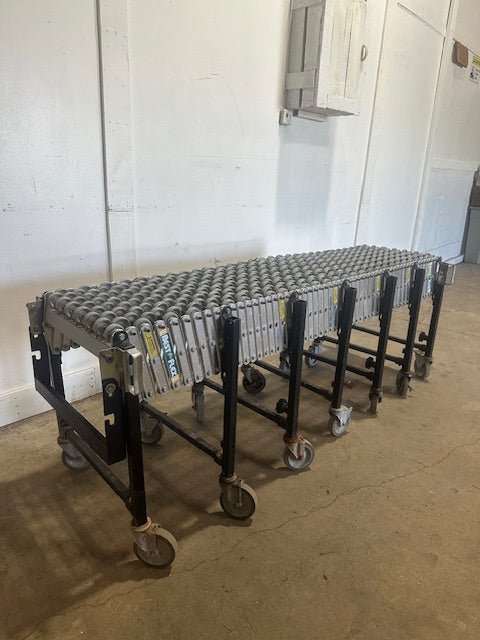 BEST FLEX 200 EXPANDABLE FLEXIBLE GRAVITY SKATEWHEEL CONVEYOR 75"L TO 294"L EXP - Second Life - Equipment - collection_name