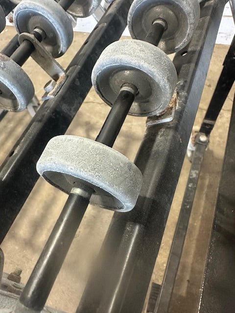 BEST FLEX 200 EXPANDABLE FLEXIBLE GRAVITY SKATEWHEEL CONVEYOR 75"L TO 294"L EXP - Second Life - Equipment - collection_name
