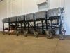 "BEST FLEX" EXPANDABLE FLEXIBLE GRAVITY MOTOR ROLLER CONVEYOR ON LOCKABLE CASTERS - Second Life - Equipment - collection_name