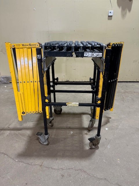 BEST FLEX FLEXIBLE PORTABLE EXPANDABLE GO ANYWHERE CONVEYOR FOR LOADING AND UNLOADING TRUCKS ON MOUNTING PRODUCTS ON ADJUSTABLE HIGH 6 LEGS - Bargains R Ours - #collection_name#