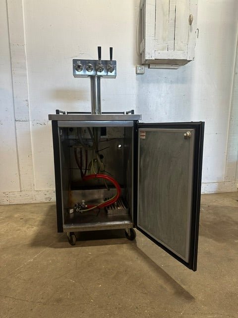 "BEVERAGE-AIR BM23-B-28" COMMERCIAL KEGERATOR BEER DISPENSER/COOLER, 115V 1PH - Second Life-Equipment-#collection_name#