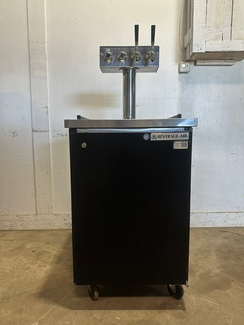 "BEVERAGE-AIR BM23-B-28" COMMERCIAL KEGERATOR BEER DISPENSER/COOLER, 115V 1PH - Second Life-Equipment-#collection_name#