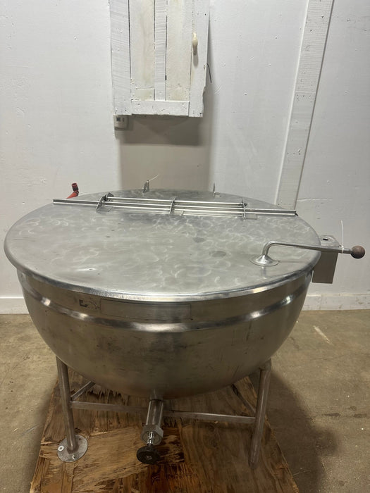 "B.H HUBBERT SON" SFHT100 H.D COMMERCIAL 100 GALLON DIRECT STEAM KETTLE - Second Life - Equipment - collection_name