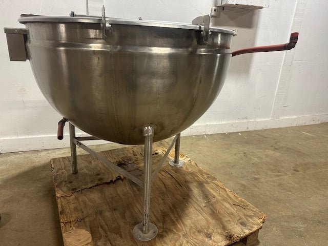 "B.H HUBBERT SON" SFHT100 H.D COMMERCIAL 100 GALLON DIRECT STEAM KETTLE - Second Life - Equipment - collection_name