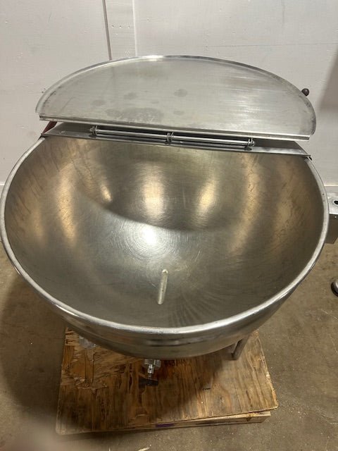 "B.H HUBBERT SON" SFHT100 H.D COMMERCIAL 100 GALLON DIRECT STEAM KETTLE - Second Life - Equipment - collection_name