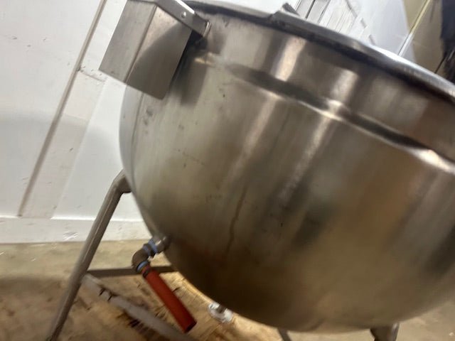 "B.H HUBBERT SON" SFHT100 H.D COMMERCIAL 100 GALLON DIRECT STEAM KETTLE - Second Life - Equipment - collection_name