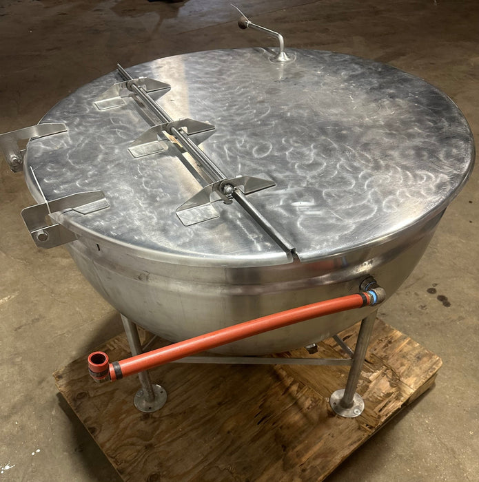 "B.H HUBBERT SON" SFHT100 H.D COMMERCIAL 100 GALLON DIRECT STEAM KETTLE - Second Life - Equipment - collection_name