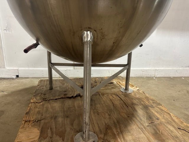 "B.H HUBBERT SON" SFHT100 H.D COMMERCIAL 100 GALLON DIRECT STEAM KETTLE - Second Life - Equipment - collection_name