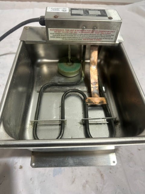 "BIRMINGHAM MANUFACTURE" MODEL 810114 CONDENSATE EVAPORATION PAN, 120V, 1000W - Second Life - Equipment - collection_name