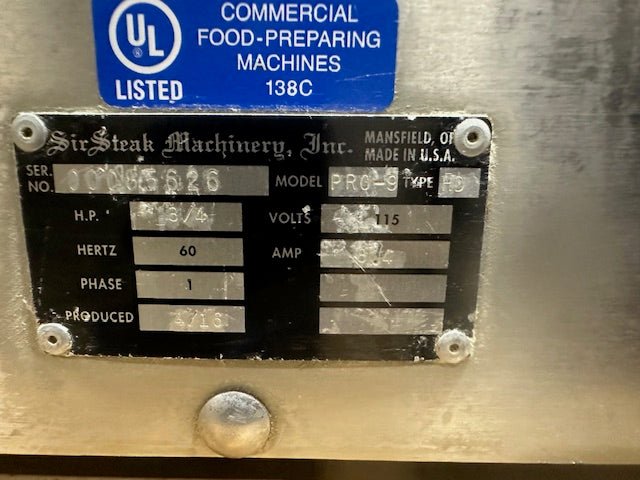 Biro Sir steak pro - 9 115V Commercial Electric countertop meat tenderizer machine - Second Life - Equipment - collection_name