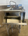 "BK RESOURCES 18 - 18S"UNDERCOUNTER ALL S.S DRAINBOARD & SINK W/ NAPKIN DISPENSER H/C FAUCET - Second Life - Equipment - collection_name